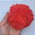 PomPom Pelúcia 70mm - Vermelho - Imagem 3