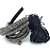 Kit meia cana brilho - Preto - Imagem 1