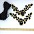 Kit cabedal banhado Imperial - preto - Imagem 1