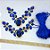 Kit cabedal banhado Imperial - Azul - Imagem 1