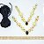 Kit Cabedal banhado Oceano dourado - preto - Imagem 1