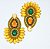 Cabedal em feltro cocar - amarelo - Imagem 2
