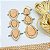 Kit Cabedal lateral Gotas - nude - Imagem 2