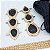 Kit Cabedal lateral Gotas - preto - Imagem 1