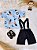 Conjunto Meninos do Poderoso Chefinho Com Short Susp.e Camisa - Imagem 4