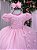 Vestido Borboleta Rosa Bebe - Imagem 6