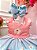 Vestido Bebê da Lilo e Stitch Rosa Florido Festas Luxo - Imagem 2