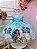 Vestido Infantil da Lilo e Stitch Azul Claro Florido Festas - Imagem 2