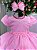 Vestido Infantil Jardim Encantado Rosa - Imagem 3