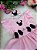 Romper/Vestido Princesa Minnie/Minie Rosa Modelo - Imagem 4
