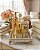 Conjunto Decorativo de Lavabo Luxo Pérolas e Dourado - Imagem 2