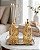 Kit Lavabo dourado com bandeja - Imagem 4