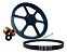 Correia Polia Buchas Bronze Newmaq New Up 10-12kg 145mm - Imagem 1