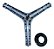 Eixo Tripé Lava E Seca Samsung Wd106 Wd10m4 Wd0854 Dc9714370 - Imagem 1