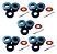 5 Kit Retentor Bucha Agitador Tanquinho Colormaq Lcm Lcb Lcs - Imagem 1