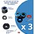 3 Kit Retentor Bucha Agitador Tanquinho Colormaq Lcm Lcb Lcs - Imagem 2