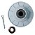 Kit Agitador Tanquinho Colormaq Lcs 14kg 20kg Cubo E Polia Cinza - Imagem 5