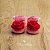 Sapatinho Princesa - Rosa com vermelho - Imagem 1