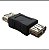 Adaptador USB fêmea fêmea - Imagem 1