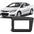 Moldura Painel Honda Civic 2012-2016 2 Din Grafite Padrão Japonês Chinês - Imagem 1