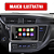 Moldura Painel Toyota Corolla 2017-2019 2 Din Black Piano Multimidia DVD Padrão Chinês - Imagem 3