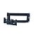 Moldura Painel 1 Din Jeep Cruiser 2004 2005 2006 2007 2008 2009 2010 Preto - Imagem 1