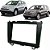 Moldura Painel Honda CRV 2007-2011 Preto 2 Din Padrão Japonês Chinês - Imagem 1