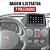 Moldura Painel 2 Din Multimidia Fiat Doblo 2002-2012 Padrão Chinês Japonês - Imagem 5