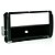 Moldura Painel Toyota Corolla Fielder Hilux Rav Etios 1 Din Black Piano Encaixe Perfeito - Imagem 2