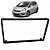 Moldura Painel Honda Fit 2004-2012 Black Piano 2 Din Padrão Japonês Multimídia DVD - Imagem 1