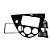 Moldura Painel 2 Din Ford Focus 2006-2008 Preto Multimídia DVD Padrão Japonês Chinês - Imagem 4
