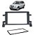 Moldura Painel Multimidia Suzuki Grand Vitara 2005 A 2015 2 Din Preto Multimidia Dvd Padrão Japonês Chinês - Imagem 1