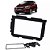 Moldura Painel Honda HR-V 2015 2016 2017 2018 2019 2020 Black Piano 2 Din Multimidia Dvd Padrão Japonês Chinês - Imagem 1