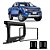 Moldura Painel Ranger 2 Din 2016-2021 Preto Padrão Chinês - Imagem 1