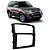 Moldura Painel Mitsubishi Pajero Full 2008 2009 2010 2011 2012 2 Din Preto Multimidia Dvd Padrão Japonês Chinês - Imagem 1