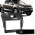 Moldura Painel Chevrolet S10 Blazer 2012 2013 2014 2015 2016 1 e 2 Din Cinza Multimidia Dvd Padrão Japonês Chinês - Imagem 1
