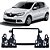 Moldura Painel Kwid Captur 2017 A 2021 Duster Oroch 2012 A 2016 Sandero Logan 2012 A 2021 2 Din Preto Padrão Chinês - Imagem 1