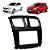Moldura Painel Renault Sandero Logan 2015 2016 2017 2018 2019 Black Piano 2 Din Multimidia Dvd Padrão Japonês Chinês - Imagem 1