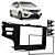 Moldura Painel Fit Wrv 2015 Em Diante 2 Din 2 Furos Black Piano Japones Chines - Imagem 1