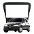 Moldura Painel Chevrolet Celta G1 2000-2006 2 Din Preta - Imagem 1