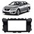 Moldura Painel 2 Din 7 Polegadas Nissan Altima 2013 2014 Para Multimidia Player - Imagem 1