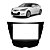Moldura Painel 2 Din Hyundai Veloster 2011 2012 2013 2014 2015 2016 7 Polegadas - Imagem 1