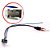 Kit Chicote Adaptacao Radio Som Automotivo Honda Civic Fit City 2015-2021 - Imagem 3