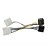 Kit Chicote Radio Antena Som Automotivo Renault Sandero Kwid Duster Logan - Imagem 2