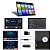 Kit Central Multimídia Mp5 Fit Wrv 2015 2016 2017 2018 2019 2020 2021 7 Polegadas Espelhamento Android e IOS USB SD Bluetooth Auxiliar Rádio FM - Imagem 4