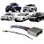Kit Chicotes Ligacao Radio Som Automotivo Adaptador Ford Fusion Ka Focus F-250 Edge Ranger - Imagem 1