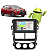 Kit Multimídia Yaris (2018-2024) 7" Polegadas 2-32Gb GPS TV Android-Auto CarPlay Comando de voz Google Siri - Imagem 1