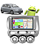Kit Multimídia Honda Fit (2004-2008) 7" Polegadas 2-32Gb GPS TV Android-Auto CarPlay Comando de voz Google Siri - Imagem 1