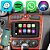 Kit Multimídia Mercedes Classe C 2001-2004 7" Polegadas 2-32Gb GPS TV Android-Auto CarPlay Comando de voz Google Siri - Imagem 2