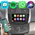 Kit Multimídia Lifan X60 (2013-2016) 7" Polegadas 2-32Gb GPS TV Android-Auto CarPlay Comando de voz Google Siri - Imagem 2